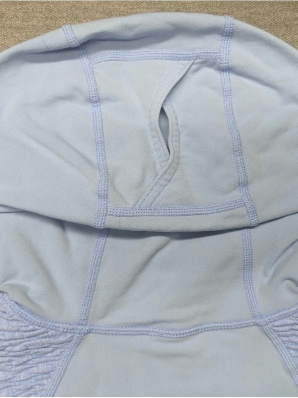 LULULEMON RUN ALPINE HOODIE PERIWINKLE SIZE 10 - Picture 6 of 11